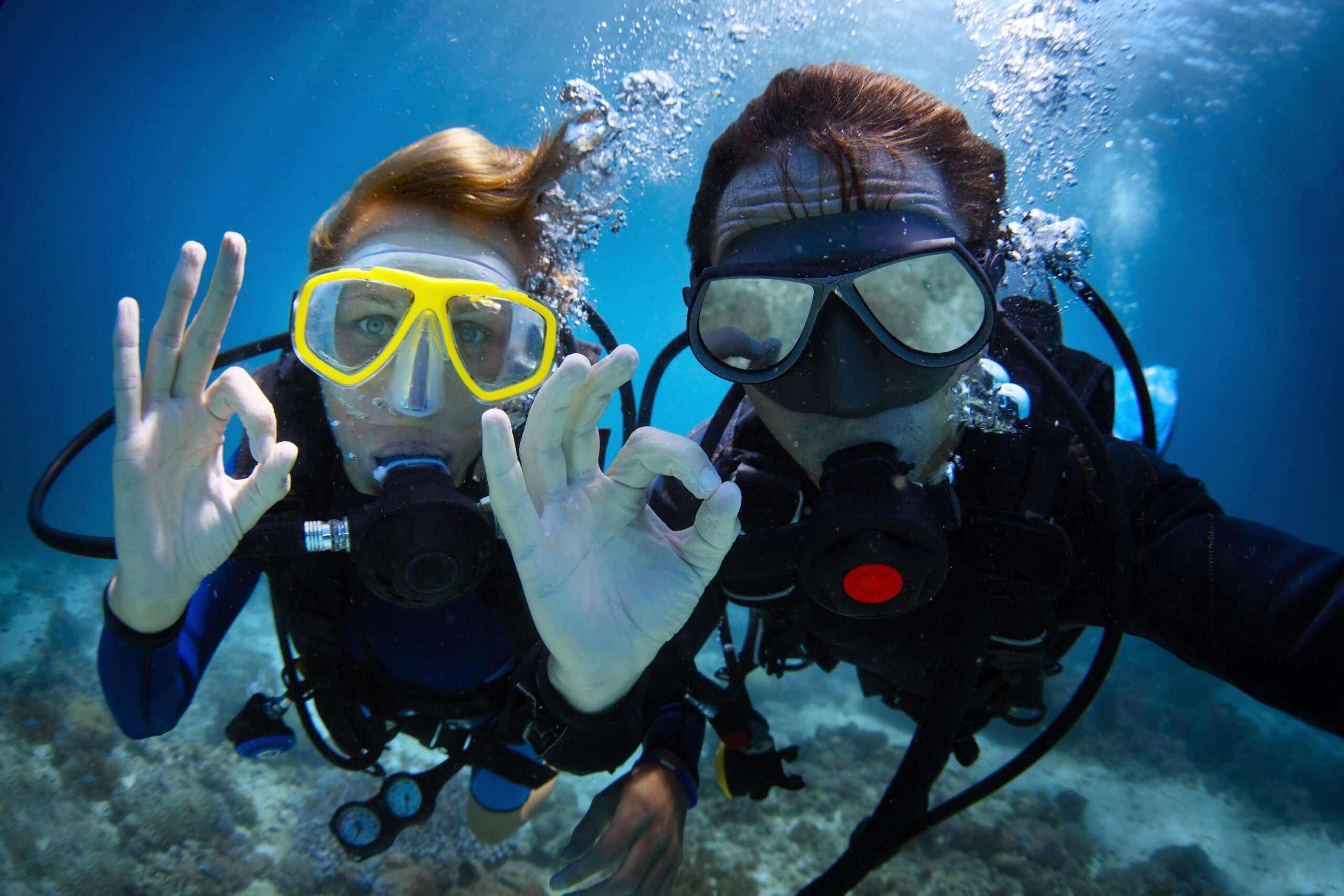 Scuba diving